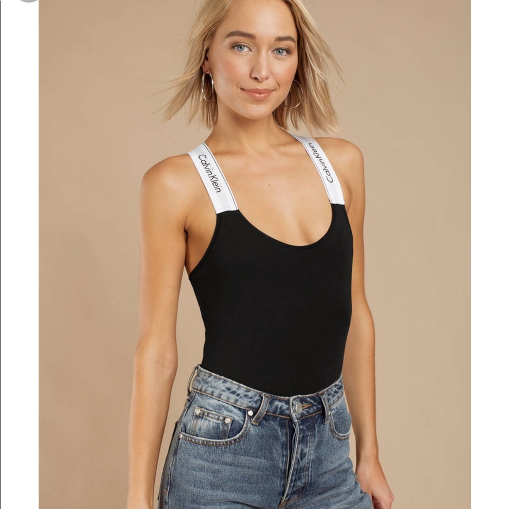 Black Calvin Klein Body Suit